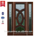 Diseño de la puerta delantera diseño de la puerta principal de madera maciza puerta de madera exterior usada